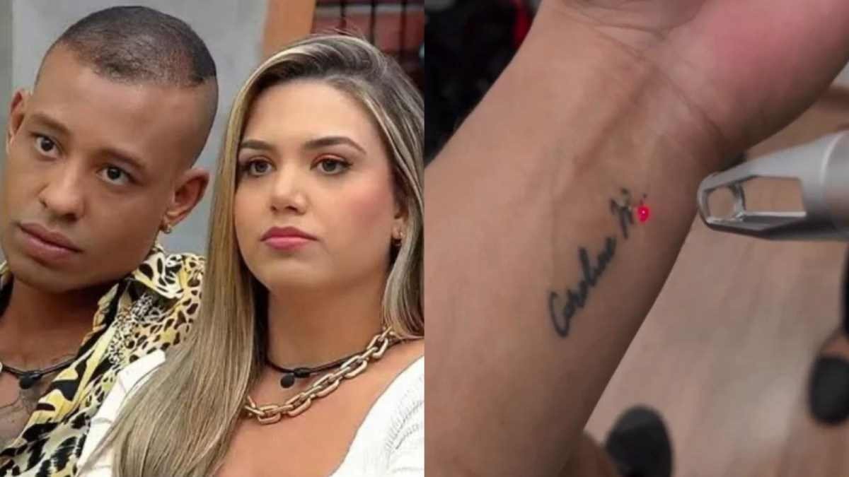 Mussunzinho começa remoção de tatuagem em homenagem à ex
