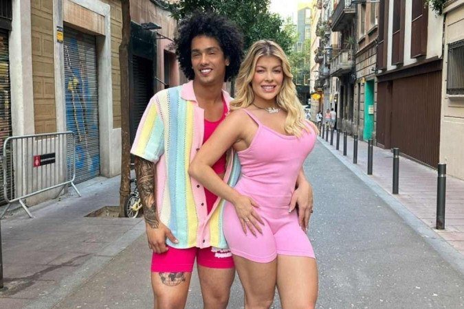 Jaquelline e o amigo Ozis - (crédito: Arquivo Pessoal) Jaquelline e o amigo Ozis - (crédito: Arquivo Pessoal)