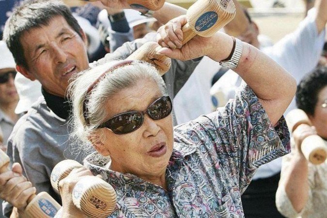 O Japão é o país do mundo com maior índice de pessoas com 65 anos de idade ou mais - (crédito: Getty Images) O Japão é o país do mundo com maior índice de pessoas com 65 anos de idade ou mais - (crédito: Getty Images)