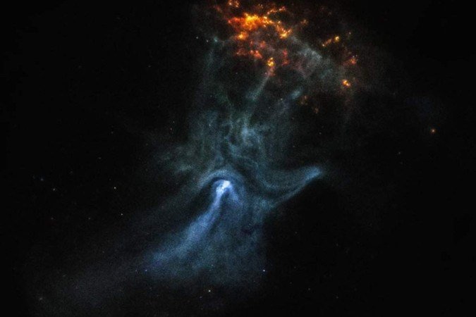 Imagens registradas pelo Observatório de Raios-X Chandra, da Nasa