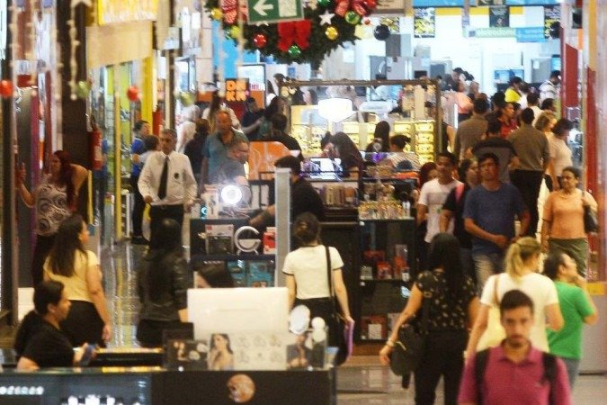 O período que antecede à Black Friday é uma oportunidade para divulgar as promoções - (crédito: Fotos: Ed Alves/CB/DA.Press) O período que antecede à Black Friday é uma oportunidade para divulgar as promoções - (crédito: Fotos: Ed Alves/CB/DA.Press)