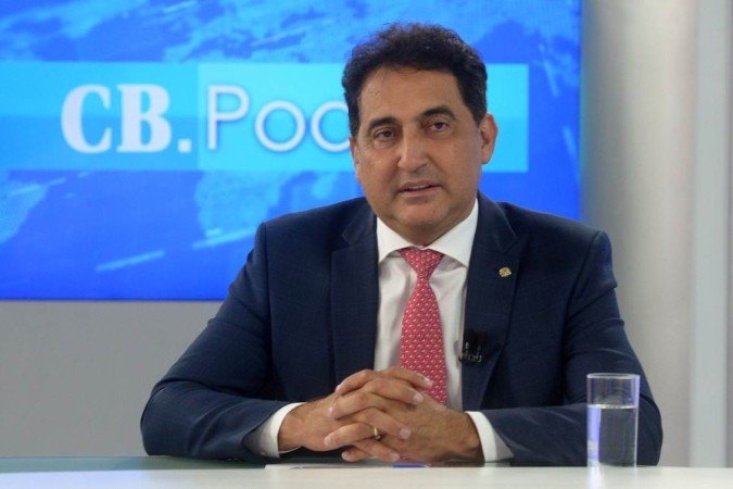  01/11/2023 Credito: Ed Alves/CB/DA.Press. Cidades. CB Poder recebe o Deputado Federal Gilvan Maximo.  -  (crédito:  Ed Alves/CB/DA.Press)