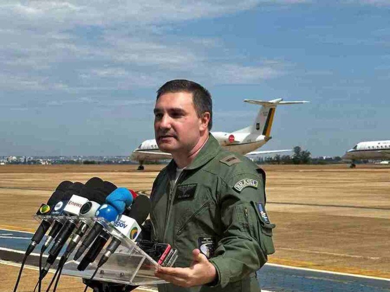O mÃ©dico da ForÃ§a AÃ©rea fez parte da tripulaÃ§Ã£o da aeronave que acompanhou os repatriados oriundos da CisjordÃ¢nia 