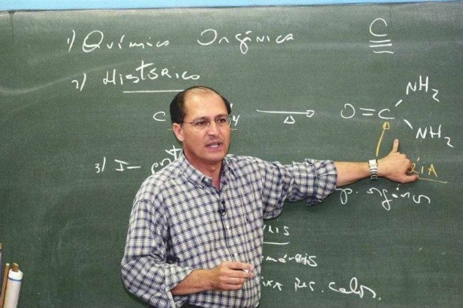 Geraldo Alckmin lembrou tempo de professor ao desejar boa sorte aos candidatos do Enem -  (crédito: geraldoalckmin_/Instagram)