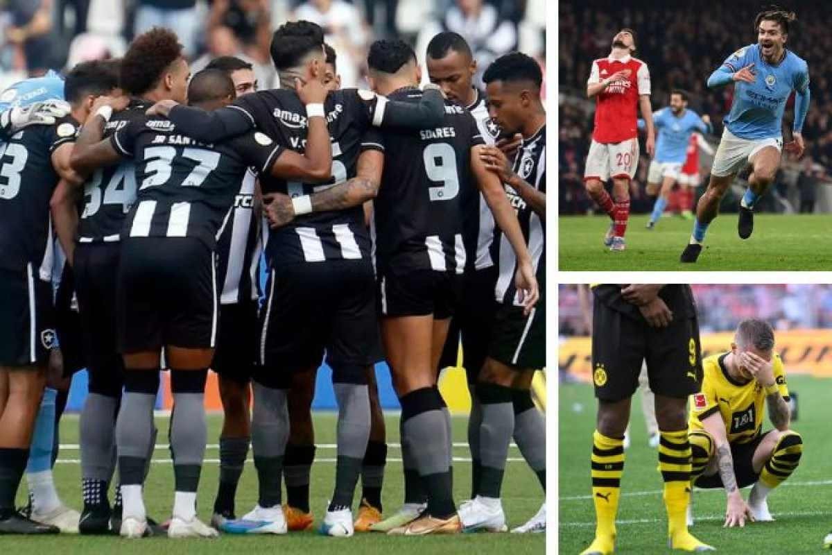 Títulos perdidos por Arsenal e Borussia Dortmund são lições para o Botafogo