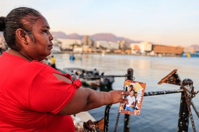 Rosário Campos acredita que o marido pode estar inconsciente em um hospital - (crédito: David Guzmán) Rosário Campos acredita que o marido pode estar inconsciente em um hospital - (crédito: David Guzmán)