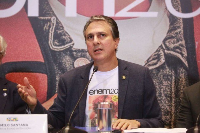 Santana: quem vazou imagens do exame é investigado pela PF - (crédito: Luís Fortes/MEC) Santana: quem vazou imagens do exame é investigado pela PF - (crédito: Luís Fortes/MEC)