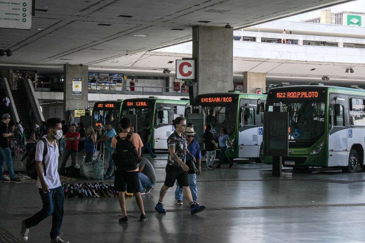 Rodoviria do Plano Piloto tem circulao de 650 mil pessoas por dia