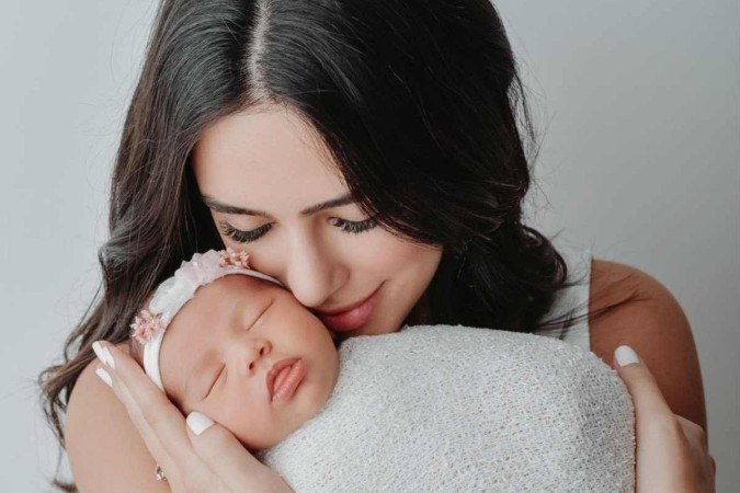 Bruna Biancardi e a pequena Mavie - (crédito: Reprodução Instagram) Bruna Biancardi e a pequena Mavie - (crédito: Reprodução Instagram)