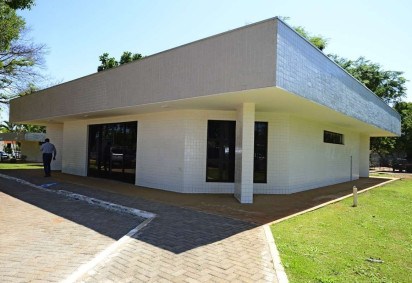 Primeiro crematório de Brasília tem obra concluída -  (crédito: Fotos:  Marcelo Ferreira/CB/D.A Press)