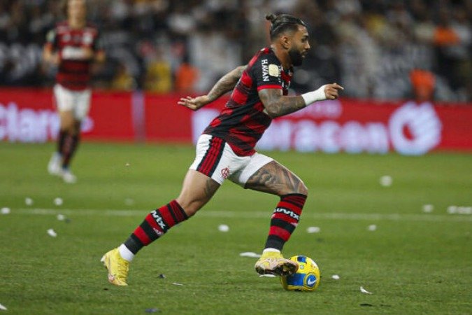 GABIGOL - Entrou no lugar de Pedro, aos 30 do segundo tempo  e pouco fez. NOTA 5,0- Foto: Gilvan De Souza / Flamengo