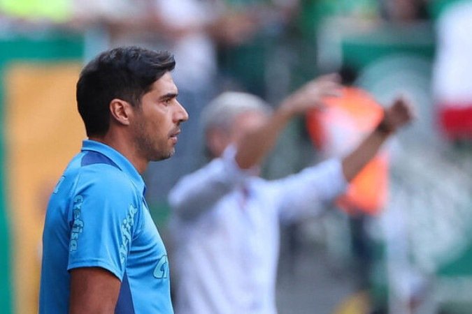 14º - Abel Ferreira, técnico do Palmeiras. Foto: Cesar Greco/Palmeiras