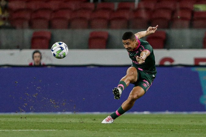 André cita dificuldade após ‘ressaca do título’ em empate do Fluminense -  (crédito:  Lucas Mercon)