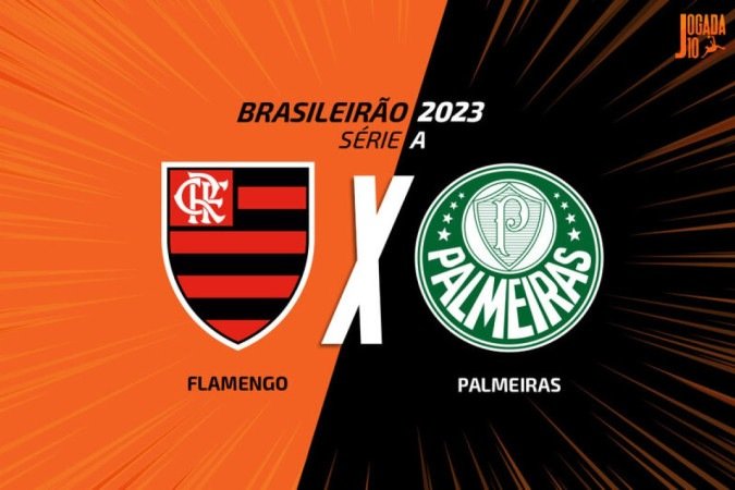 Flamengo x Palmeiras, AO VIVO, com a Voz do Esporte, às 20h - (crédito: Jogada10) Flamengo x Palmeiras, AO VIVO, com a Voz do Esporte, às 20h - (crédito: Jogada10)