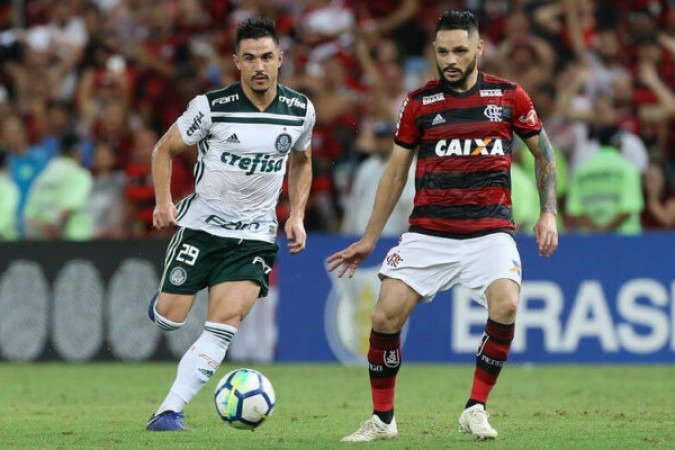 31ª rodada do Campeonato Brasileiro de 2018: Flamengo 1 x 1 Palmeiras, no Maracanã - Gols: Marlos Moreno (FLA); Dudu (PAL).
