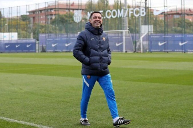 7º - Xavi Hernández, técnico do Barcelona. Foto: Divulgação/Barcelona