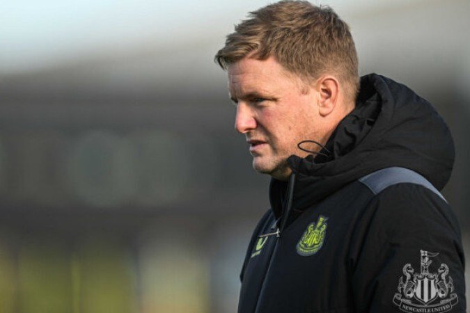 6º - Eddie Howe, técnico do Newcastle. Foto: Divulgação / Newcastle United