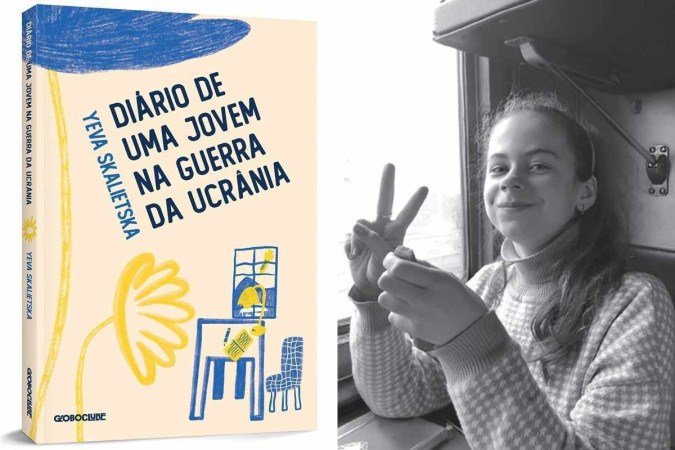 Em entrevista ao Correio, a jovem revelou que nunca havia mantido um diário até se ver dentro do porão onde se escondeu dos bombardeios com a avó - (crédito: Divulgação) Em entrevista ao Correio, a jovem revelou que nunca havia mantido um diário até se ver dentro do porão onde se escondeu dos bombardeios com a avó - (crédito: Divulgação)
