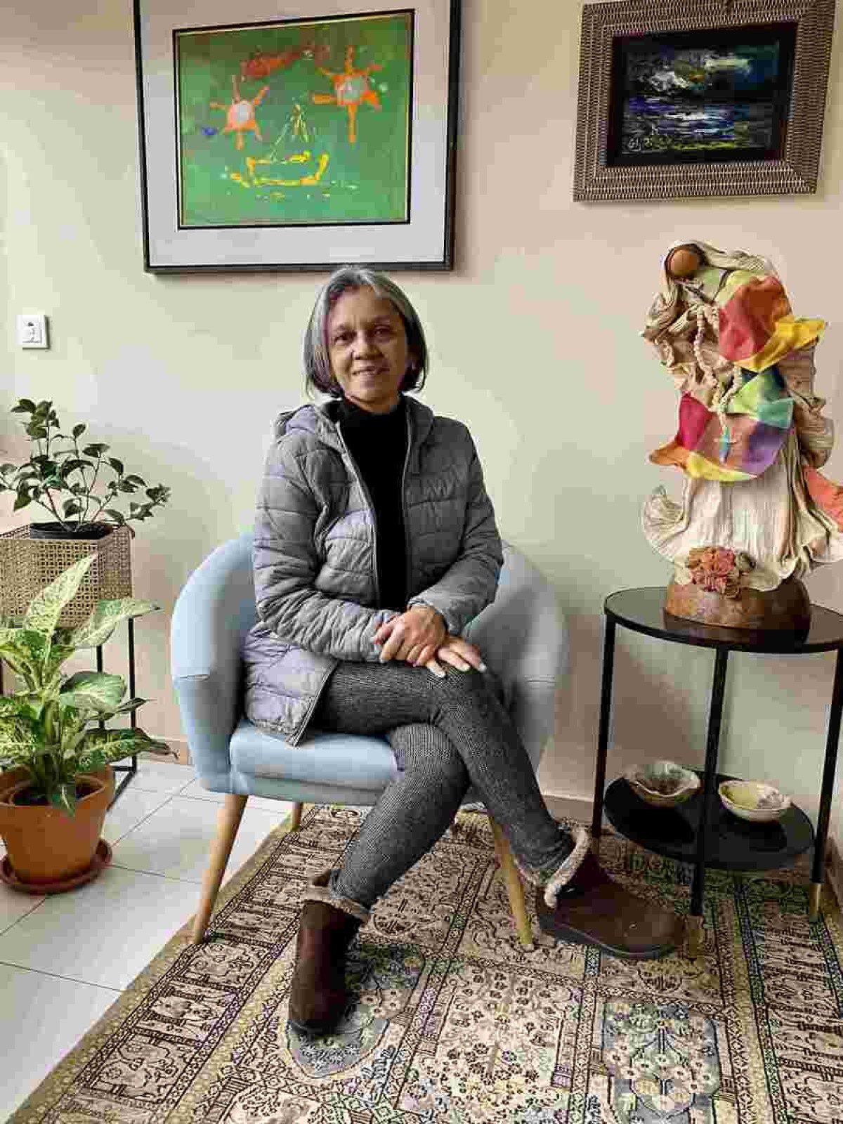  Elisamar Fernandes, cuidadora e diarista em Portugal.