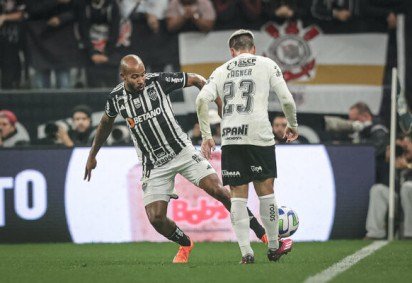O Corinthians recebe o Atlético-MG às 19h desta quinta-feira, dia 9 de novembro, na Neo Química Arena, pela 33ª rodada do Campeonato Brasileiro. - Foto: Pedro Souza/Atlético -  (crédito: Pedro Souza/Atlético) -O Corinthians recebe o Atlético-MG às 19h desta quinta-feira, dia 9 de novembro, na Neo Química Arena, pela 33ª rodada do Campeonato Brasileiro. - Foto: Pedro Souza/Atlético -  (crédito: Pedro Souza/Atlético)