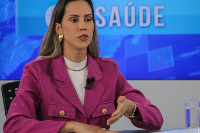 Cristienne Souza, especialista em cirurgia vascular e angiologia, é a entrevistada do CB. Saúde. Na bancada, a jornalista Carmen Souza. - (crédito: Kayo Magalhães/CB/D.A Press) Cristienne Souza, especialista em cirurgia vascular e angiologia, é a entrevistada do CB. Saúde. Na bancada, a jornalista Carmen Souza. - (crédito: Kayo Magalhães/CB/D.A Press)