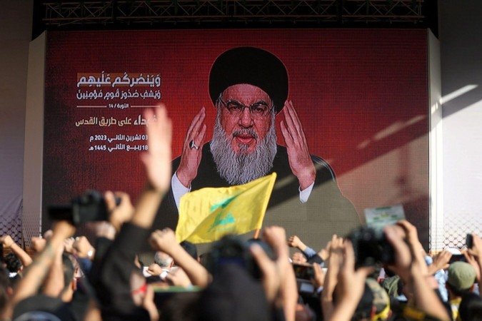 Um comerciante suspeito de financiar o Hezbollah foi preso pela Polícia Federal em Foz do Iguaçu, no Paraná - (crédito: Reuters) Um comerciante suspeito de financiar o Hezbollah foi preso pela Polícia Federal em Foz do Iguaçu, no Paraná - (crédito: Reuters)
