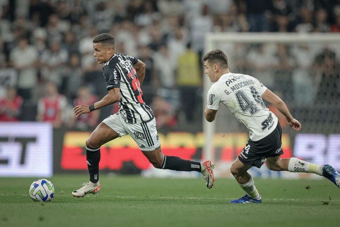 Corinthians e Atlético ficam no empate. Ruim para os dois - (crédito: Jogada10) Corinthians e Atlético ficam no empate. Ruim para os dois - (crédito: Jogada10)