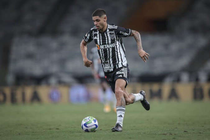 RUBENS - Entrou aos 34 da etapa final e fez pelo menos três ótimas jogadas. Uma delas, quase um gol que seria um tremendo frango de Cássio  - NOTA 6,0 -  Foto: Pedro Souza/Atlético