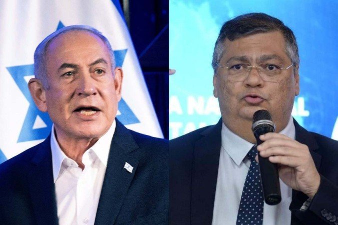 Após o primeiro-ministro de Israel, Benjamin Netanyahu, atribuir o sucesso da ação ao Mossad, o ministro da Justiça e Segurança Pública, Flávio Dino, rechaçou o uso político da operação pelos israelenses - (crédito: Brendan Smialowski/AFP e Minervino Júnior/CB/D.A.Press) Após o primeiro-ministro de Israel, Benjamin Netanyahu, atribuir o sucesso da ação ao Mossad, o ministro da Justiça e Segurança Pública, Flávio Dino, rechaçou o uso político da operação pelos israelenses - (crédito: Brendan Smialowski/AFP e Minervino Júnior/CB/D.A.Press)