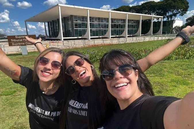 Mulheres aprovadas no concurso público da PMDF