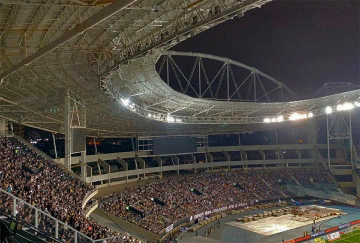 Botafogo é multado por conta de apagão no Estádio Nilton Santos