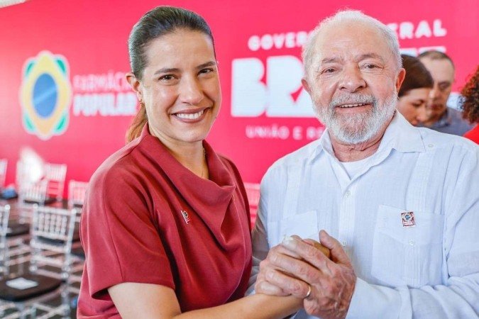 Há tempos Lula mostra simpatias por Lyra e a defendeu até de vaias petistas. Ela pode se tornar mais uma aliada - (crédito: Ricardo Stuckert/PR) Há tempos Lula mostra simpatias por Lyra e a defendeu até de vaias petistas. Ela pode se tornar mais uma aliada - (crédito: Ricardo Stuckert/PR)