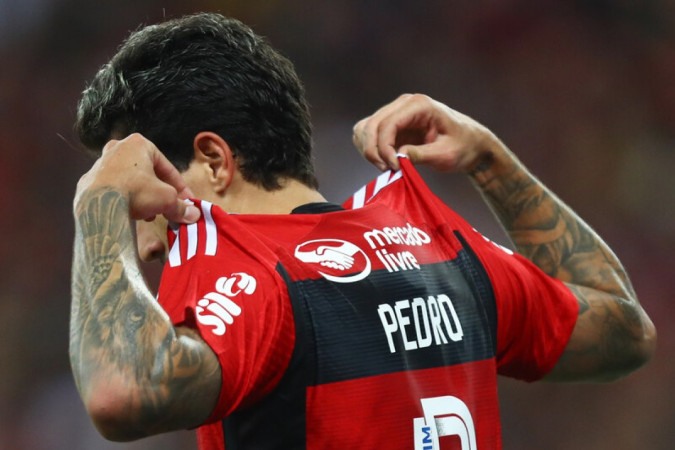 Pedro celebra momento no Flamengo e fala sobre título do Brasileirão -  (crédito: Jogada10)