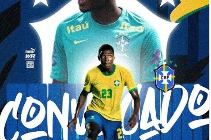 Guilherme Batista - Meio-campista de 17 anos do São Paulo - Foto: Divulgação/CBF