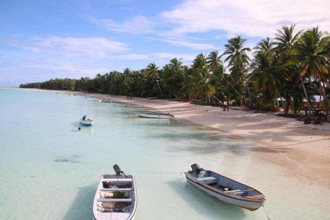 Tuvalu é um dos países mais vulneráveis do mundo às mudanças climática e a um de seus principais efeitos, o aumento do nível dos oceanos - (crédito: Reprodução/Instagram @therealtuvalu) Tuvalu é um dos países mais vulneráveis do mundo às mudanças climática e a um de seus principais efeitos, o aumento do nível dos oceanos - (crédito: Reprodução/Instagram @therealtuvalu)