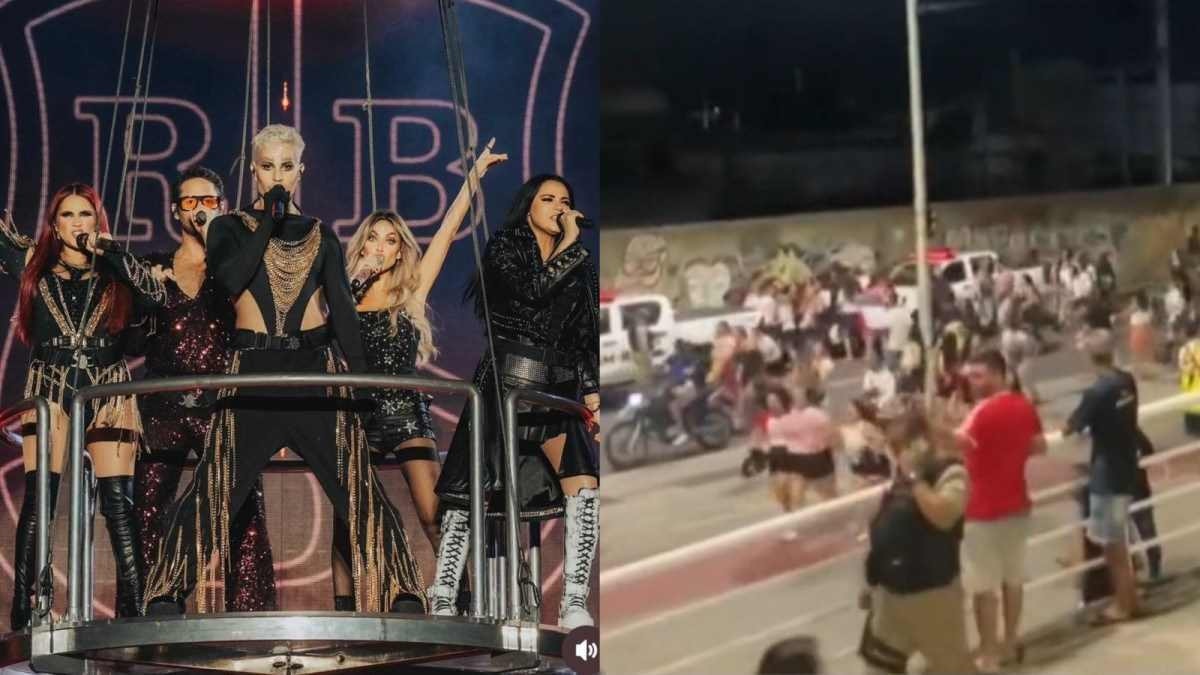 Fãs do RBD ficam em pânico com arrastões na saída do show