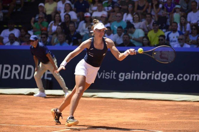 Bia Haddad volta a jogar pelo torneio na chave de duplas - (crédito: Marcelo Ferreira/CB/D.A Press) Bia Haddad volta a jogar pelo torneio na chave de duplas - (crédito: Marcelo Ferreira/CB/D.A Press)