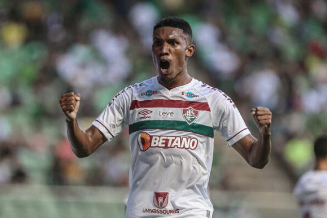 LELÊ - Entrou na vaga de Yony González e pouco produziu no ataque. NOTA 5,0 - Foto: Mailson Santana/Fluminense