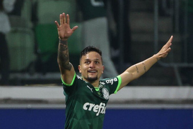 ARTUR - Entrou nos acréscimos. SEM NOTA - Foto: Cesar Greco/Palmeiras