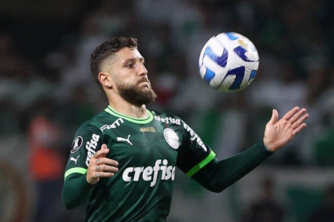 ZÉ RAFAEL - Mais uma partida consistente na defesa e na troca de bolas. E ainda fez um gol. NOTA 8,0 - Foto: Cesar Greco/Palmeiras