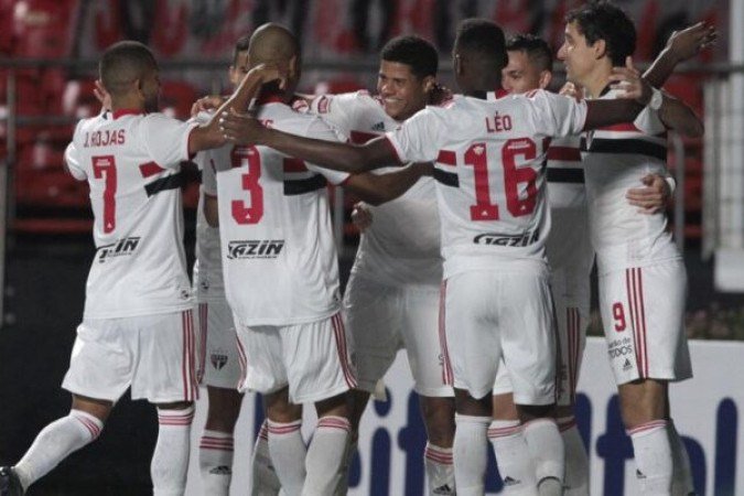 3ª rodada do Campeonato Paulista de 2021: São Paulo 4 x 0 Santos, no Morumbi - Gols: Gabriel Sara, Luan Peres (contra), Pablo e Tchê Tchê (SP). - Foto: Rubens Chiri/saopaulofc.net 