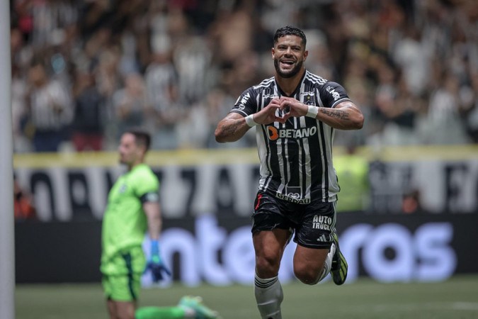 Hulk decide novamente, faz gol histórico, e Atlético vence o Goiás -  (crédito: Jogada10)