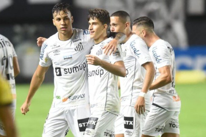 5ª rodada do Campeonato Brasileiro de 2021: Santos 2 x 0 São Paulo, na Vila Belmiro - Gols: Marinho e Gabriel Pirani (SAN). - Foto: Ivan Storti/Santos FC