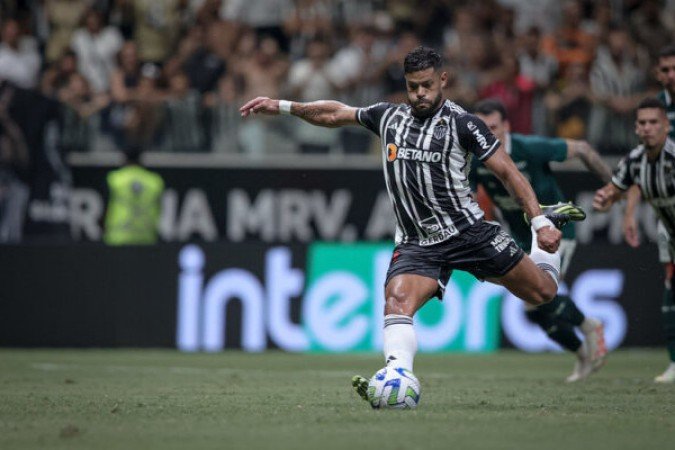 5º Atlético-MG - 57 pontos - 0,83%de chance de título, 97,4% chance de Libertadores, zero risco de rebaixamento - Foto:  Pedro Souza / Atlético