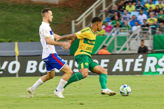 12º Fortaleza - 43 pontos - Zero chance de título, 0,2% chance de Libertadores, 0,34% risco de rebaixamento - Foto: AssCom Dourado