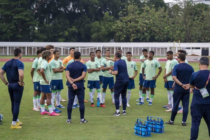 Brasil x Nova Caledônia: onde assistir, escalações, arbitragem -  (crédito: Jogada10)