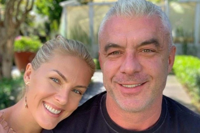 apresentadora Ana Hickmann e o ex-marido Alexandre -  (crédito: Foto reprodução interent)