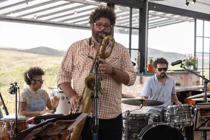 Esdras Nogueira lança disco inspirado em projeto de música e gastronomia - (crédito: Divulgação) Esdras Nogueira lança disco inspirado em projeto de música e gastronomia - (crédito: Divulgação)
