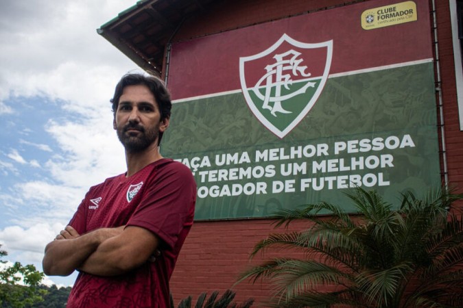 Fluminense anuncia a saída do técnico Ricardo Resende, do Sub-20 -  (crédito: Jogada10)
