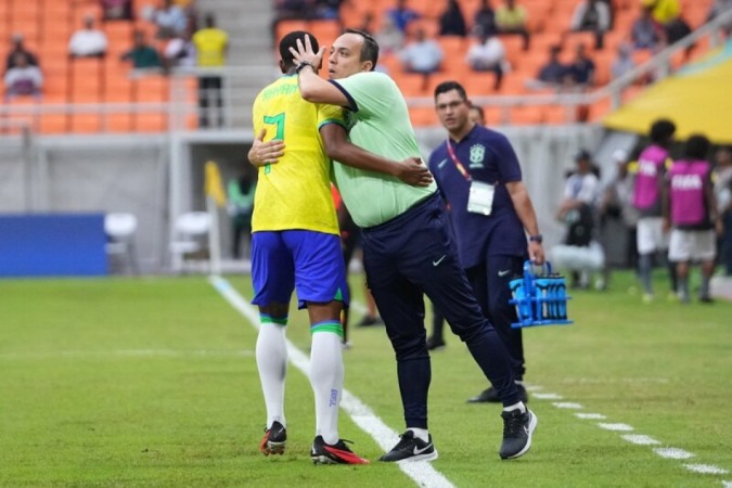 Phelipe Leal celebra goleada do Brasil por 9 a 0: ‘Ganhar confiança’ -  (crédito: Jogada10)